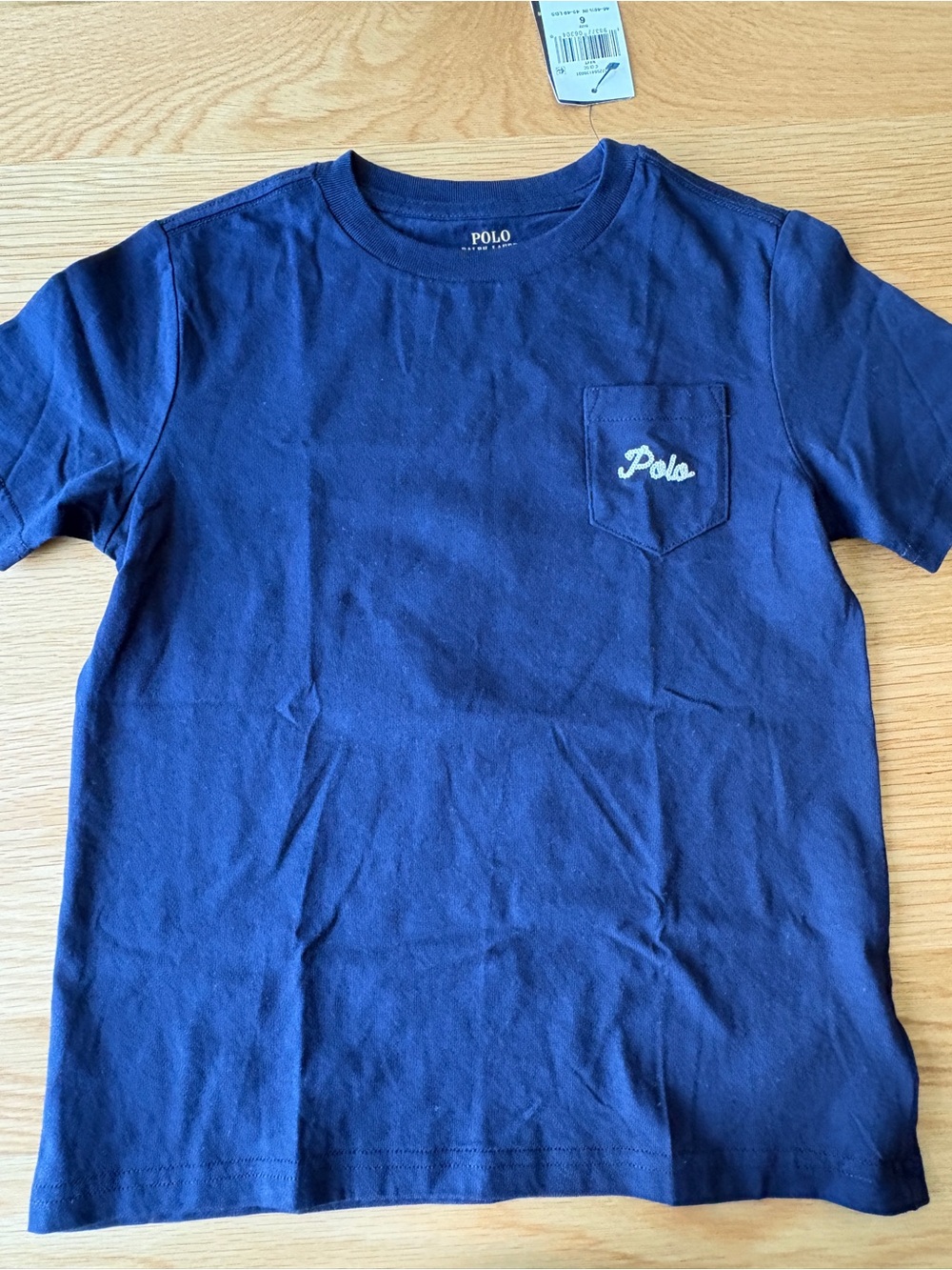 POLO Ralph Lauren Dog Print Cotton Pocket Tee